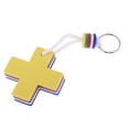 thumbnail image 3 of Colgante Cruzado flotante Macarena de espuma EVA para Gimnasio color amarillo, 3 of 7
