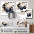 thumbnail image 4 of Designart "Sunrise Drifts in Minimalism II" Minimalism Metal Art Print, 4 of 5