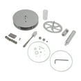 thumbnail image 2 of Stirling Engine Motor Model, Wear Resistant Low Temperature Stirling Engine Model Aluminum  For Class Model, 2 of 8