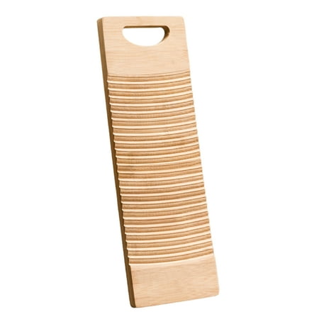 

Washing Clothes Washboard | Bamboo Wood Laundry Board for Hand Washing | Rustic Wooden Hand Wash Board for Home Small Medium Large 3 Sizes (Length 16 /20 /24 )