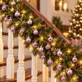 thumbnail image 7 of Christmas Ball Ornaments Shatterproof Christmas Decorations Tree Balls for Tree Ornaments Holiday Wedding Party Decoration, Light Purple, 7 of 7