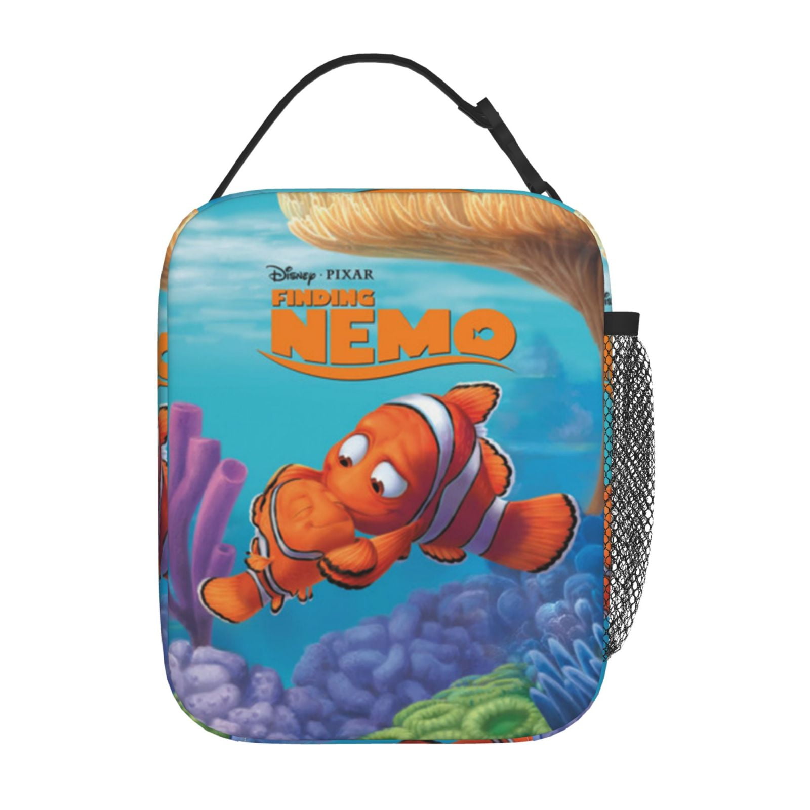Finding Nemo Lunch Bag Insulated Lunch Box Reusable Lunchbox Waterproof Portable Lunch Tote. 10 x 8 x 4 inch