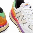thumbnail image 4 of [NEW] New Balance 57/40 Shoes Sneakers White Vivid Cactus M5740LA Men's Size 8.5, 4 of 5