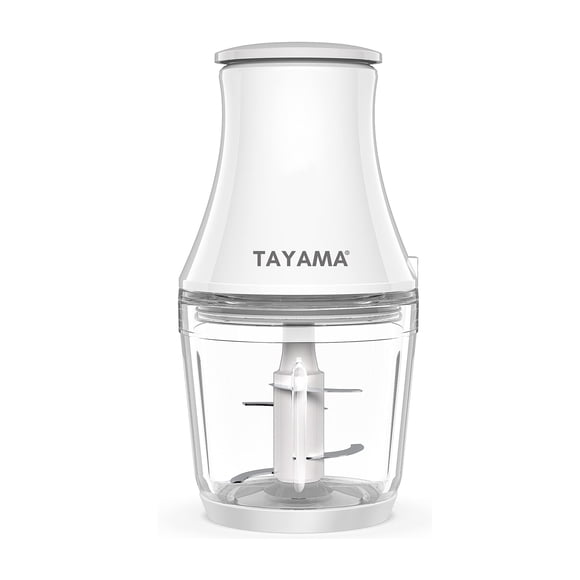 Procesador de Alimentos TAYAMA Mini Picadora Blanca 2.5 Tazas 200W