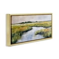 thumbnail image 4 of Stupell Industries Grassy Rural Marshlands Landscape & Nature Painting Gold Floater Framed Canvas Art Print Wall Art, 31 x 14, 4 of 10