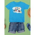 thumbnail image 3 of Kids Riding A Rocket T-Shirt Juniors -Image by Shutterstock,  Medium, 3 of 4
