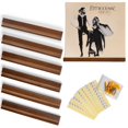 thumbnail image 1 of Soporte de vinilo para pared con soporte para discos, estilo boticario retro, paquete de 6, 1 of 7