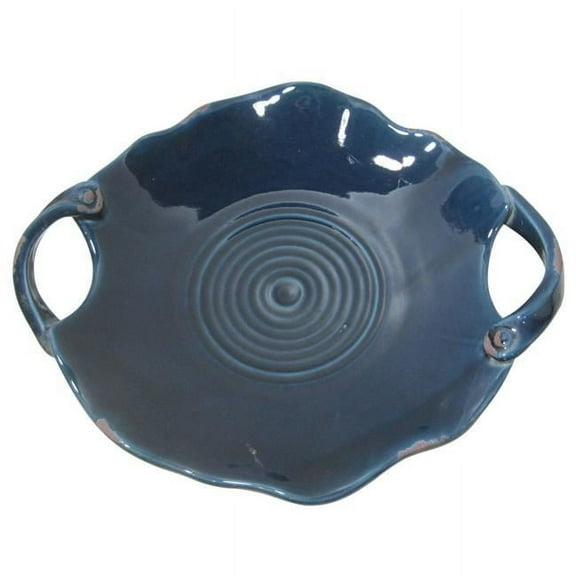 Jeco HD-HACP001 Blue Ceramic Plate with Blue Handle