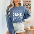 thumbnail image 2 of Game Day Stacked Basketball | Garment Dyed Sweatshirt, 2 of 5