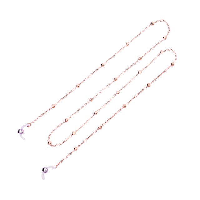 HLONK Chaînes de Lunettes avec Sangle Perlée pour Femmes Hommes