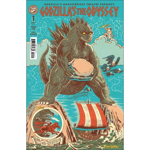 Godzilla's Monsterpiece Theatre Presents: The Odyssey #1A VF ; IDW Comic Book