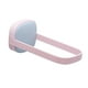 thumbnail image 2 of Estante de almacenamiento BLESIY organizador de ropa montado en la pared plegable Rosa y azul, 2 of 8
