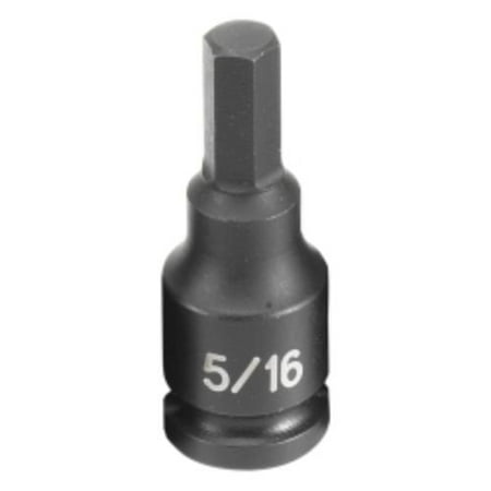 - GREY PNEUMATIC 1910F SOC 5/16 3/8D IMP HEX MALE