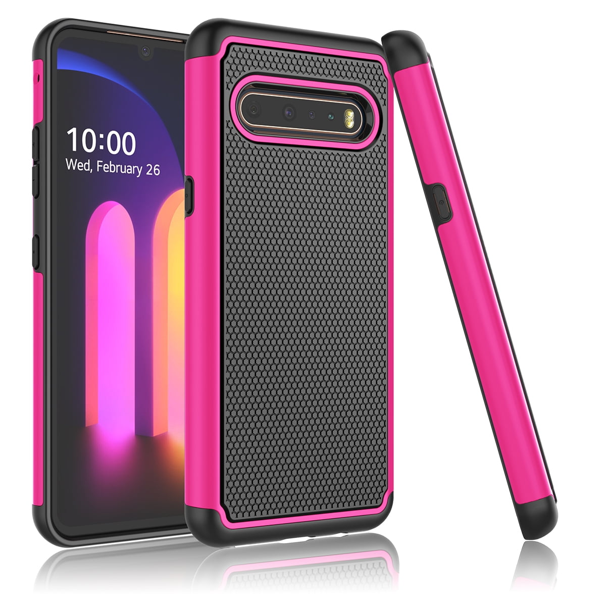 LG V60 Case, LG G9 ThinQ / LG V60 ThinQ Case, Takfox Hybrid Dual