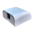 thumbnail image 3 of Luzkey Outdoor Outlet Waterproof Box Outdoor Outlet Cover Easy to Install Versatile Outlet Dustproof Box for Garden Workshop Kitchen white, 3 of 8