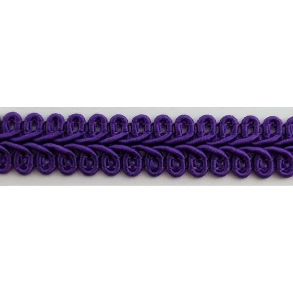 1/2" Chinese French Braid Gimp Trimming - 12 Continuous Yards - Many Colors!