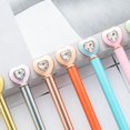 thumbnail image 4 of 6Pcs Heart Crystal Ballpoint Pen Twist Action Ballpoint Pen Smooth to Write, 4 of 7