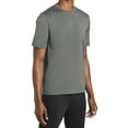 thumbnail image 4 of Mafoose Men's PosiCharge® Tough Tee® Dark Smoke Grey Small, 4 of 5