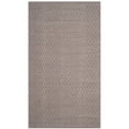 thumbnail image 2 of SAFAVIEH Montauk Terrence Geometric Diamond Cotton Area Rug, Ivory/Chocolate, 4' x 6', 2 of 5