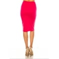 thumbnail image 4 of Women's Stretch Comfy Office Work Wear Solid Pencil Skirt, 4 of 4