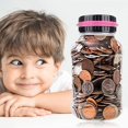 thumbnail image 5 of Digital Smart Coin Bank with Auto Counter & LCD Display,Transparent Savings Jar for All U.S. Coins (Dollars/Half-Dollars), Kids Money Jar（Pink）, 5 of 6