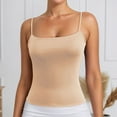 thumbnail image 2 of Kureaily Women's Basic Tank Top Adjustable Straps Sleeveless Camisole Shirts, 2 of 5