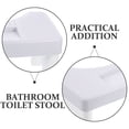 thumbnail image 3 of HINTRMENT Toilet Step Stool Squat Toilet Stool Plastic Multi-functional 1Pcs, 3 of 7