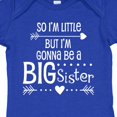 thumbnail image 4 of Inktastic So I'm Little, but I'm Gonna Be a Big Sister Girls Baby Bodysuit, 4 of 5