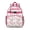 Pioneer Flower Floral-2, variant on Pioneer Flower Floral Print Pattern Backpack for School,Cute School Bag,Schoolbag with Adjustable Shoulder Straps & Padded Back,15.25"x11.5"x5.25"