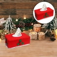thumbnail image 2 of Cubierta Para Pañuelos Portapañuelos Rectangular De Navidad Portapañuelos Decoraciones Navideñas, 2 of 5