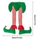 thumbnail image 3 of Patas de elfo de Navidad Pies de elfo de Papá Noel Adornos de Navidad Decoración del árbol de Navidad Tipo A, 3 of 8
