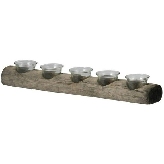 A&B Home Jude Gray Five-Votive Candle Holder