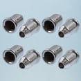 thumbnail image 4 of EeaseMX 30 tapones para cuerdas de guitarra, casquillos pasantes, hebillas de montaje, piezas de buje, accesorios para guitarra (plateados), 4 of 8