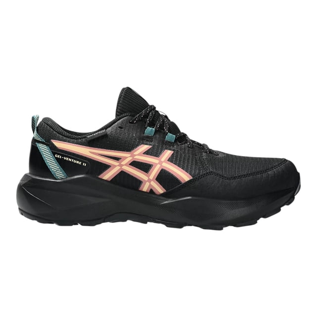 TENIS ASICS MUJER VENTURE 11WATER PROOF NEGRO 1012B934.001 negro 235