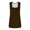 thumbnail image 4 of Tank Tops for Women 2025 Summer V Neck Sleeveless Basic Tanks Loose Fit Flowy Shirts Casual Vacation Beach Blouses, Limited Time Offer, Under 10 Dollars, 4 of 6