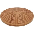thumbnail image 2 of Finger Labyrinth - 12.5" - 11 Circuit Chartres Style - Carbonized Brown - 3 Units, 2 of 3