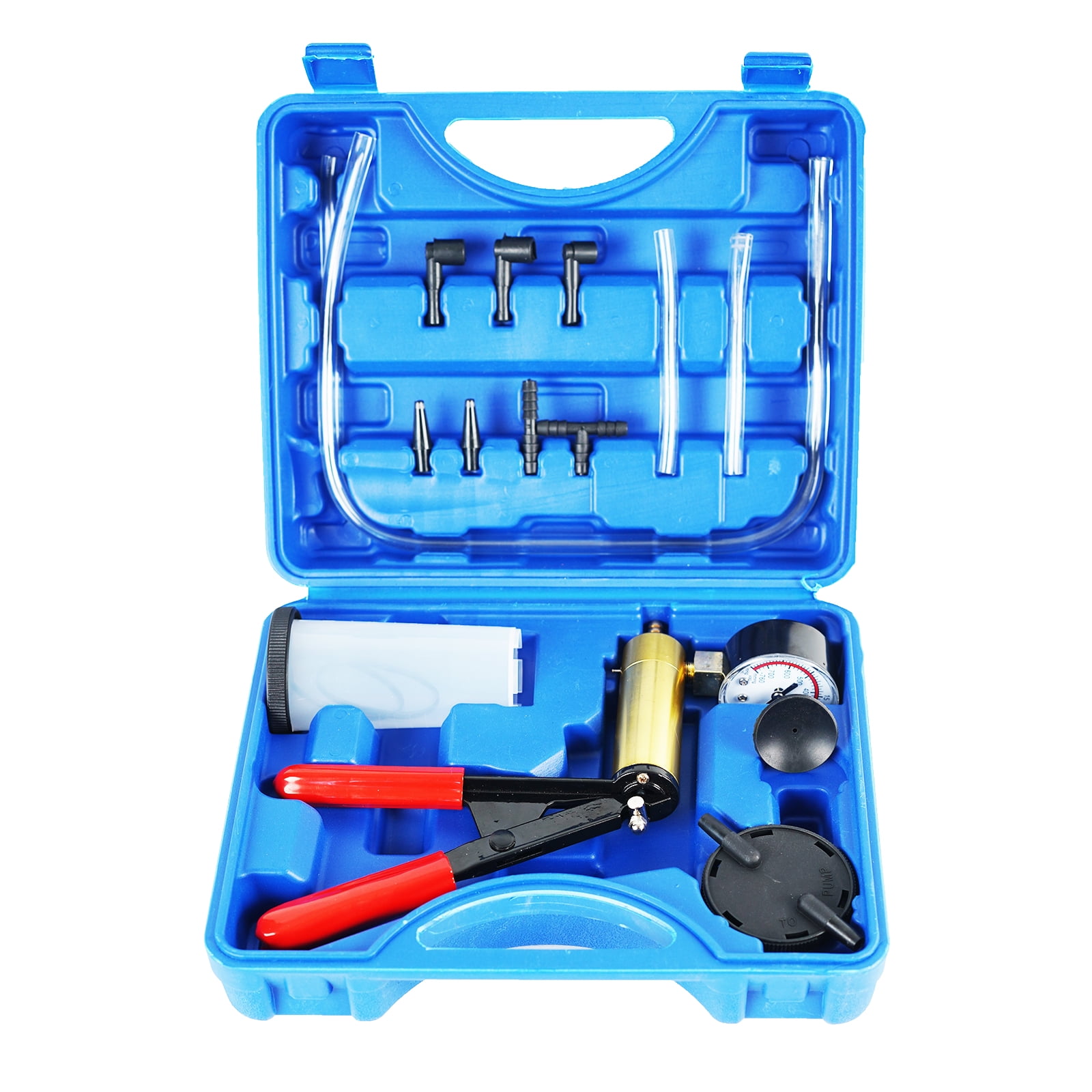2 in 1 Brake Bleeder Kit with Hand Held Vacuum Pump Tester, Brake