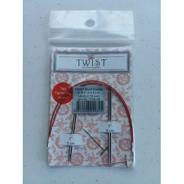 ChiaoGoo TWIST Shorties Combo Pack Including 2-Inch Tips, 3-Inch Tips, 5-Inch Cable, 6-Inch Cable, 2 Tightening Keys