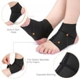 thumbnail image 7 of XIRQI Arch Support Brace with Ankle Protector Flat Foot Socks with Inserts Insole Cushion for Ankle Arch Pain, 7 of 7