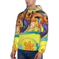 thumbnail image 3 of Lsque Scooby-Doo Pattern Casual Men's Hoodie,Hooded Sweatshirt with Kangaroo Pocket,Pullover Hoodie-XX-Large, 3 of 8