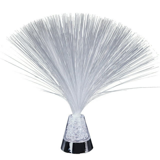 Amdohai Colorful Fiber Optic Lamp Romantic Atmosphere Eco-friendly Optical Fiber Colorful Gradient Color Changing Dark Decoration