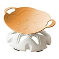 thumbnail image 4 of Silla giratoria infantil para sentarse y rotar. Mejora la concentración y la orientación. Juguete relajante y educativo. Naranja, 4 of 9