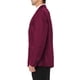 thumbnail image 3 of BLAZER DE HOMBRE INSPIRE CHIC De Un Botón Con Solapa Con Muesca, Bolsillo De Pecho, Blazer Con Solapa Frontal XL Burdeos, 3 of 5