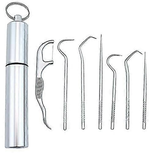 Titanium Toothpicks Metal Toothpick Stainless Steel Reusable