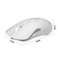 thumbnail image 3 of Hwkond Wireless Mouse Mute Wireless Mouse Charging Large Capacity Battery Plug And Play Transmission Stable Fashion Beautiful Shallow Body Feel Comfortable on Clearance, 3 of 8