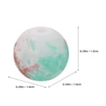thumbnail image 2 of Luxshiny 250Pcs Glass Beads for DIY Jewelry Making Multi Color Round Smooth Beads for Bracelets Necklaces, 2 of 7