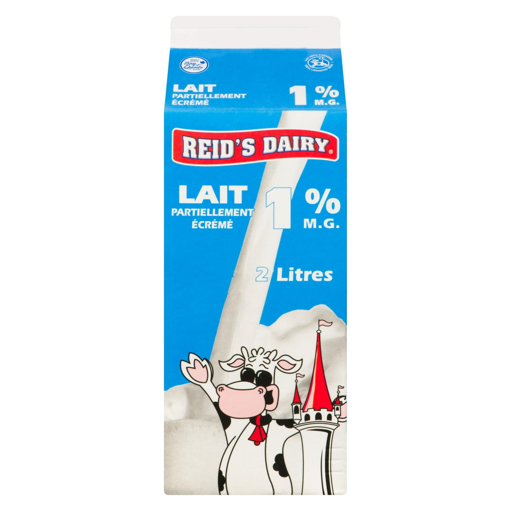 Reid's Dairy 1% M.F. Partly Skimmed Milk