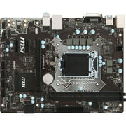 MSI B150M PRO-D Desktop Motherboard - Intel B150 Chipset - Socket H4 LGA-1151 - Micro ATX - 1 x Processor Support - 32 G
