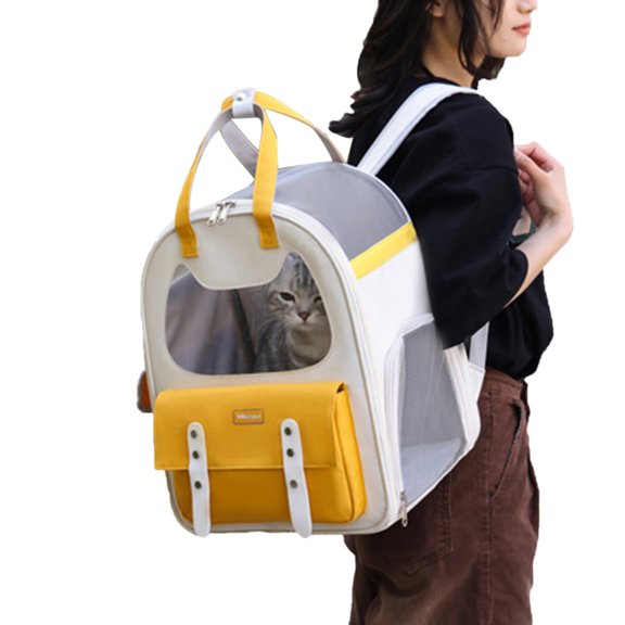 Carrier Bag for Small Pet Dog Carrier Backpack Portable Cats Carriers Sling Shoulder Bag Breathable Carry Bag for Kitten