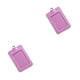 thumbnail image 1 of Sidaley 10 piezas de portatarjetas de identificación, suministros comerciales, carcasa protectora, funda para tarjetas de autobús de gran Vertical/Rosa 2piezas, 1 of 6